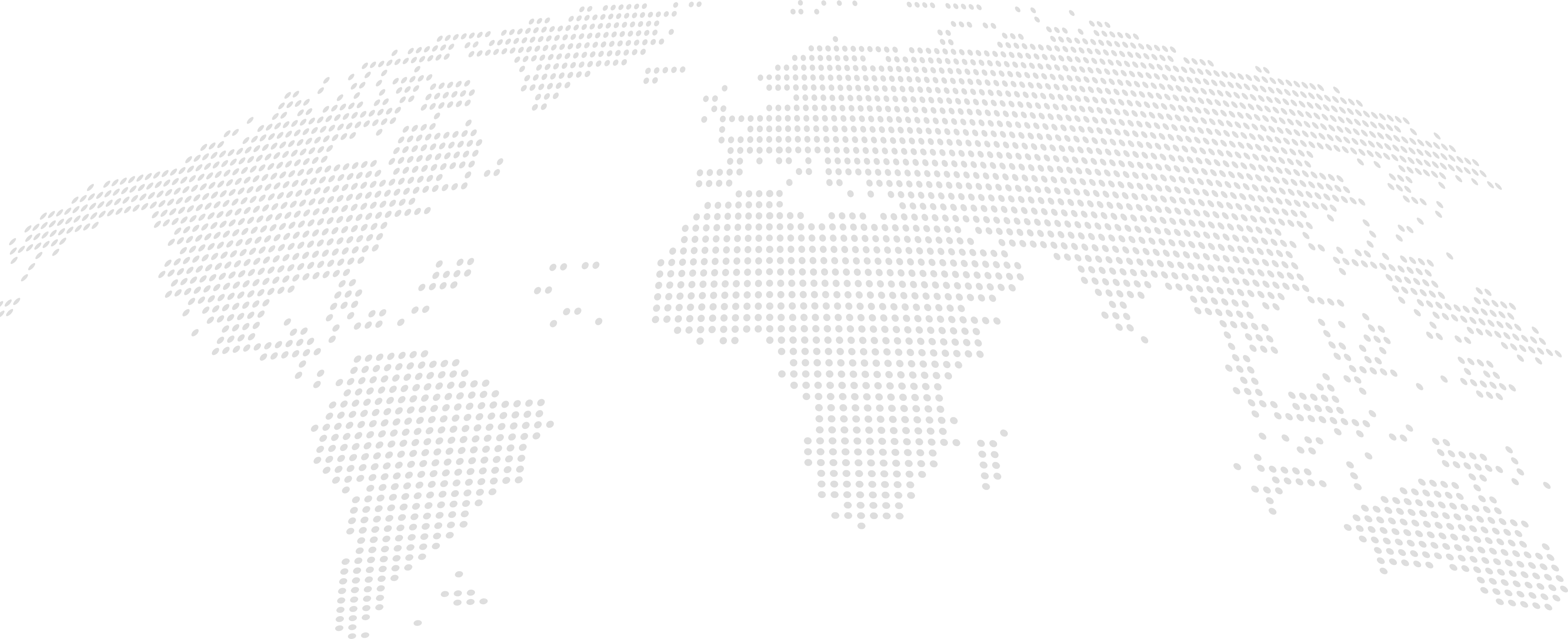 World map showing Inotek's active markets